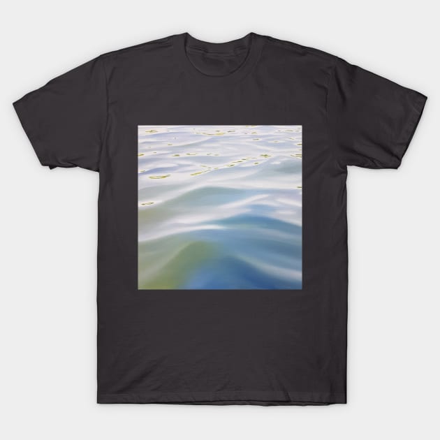 Onward - lake water painting T-Shirt by EmilyBickell